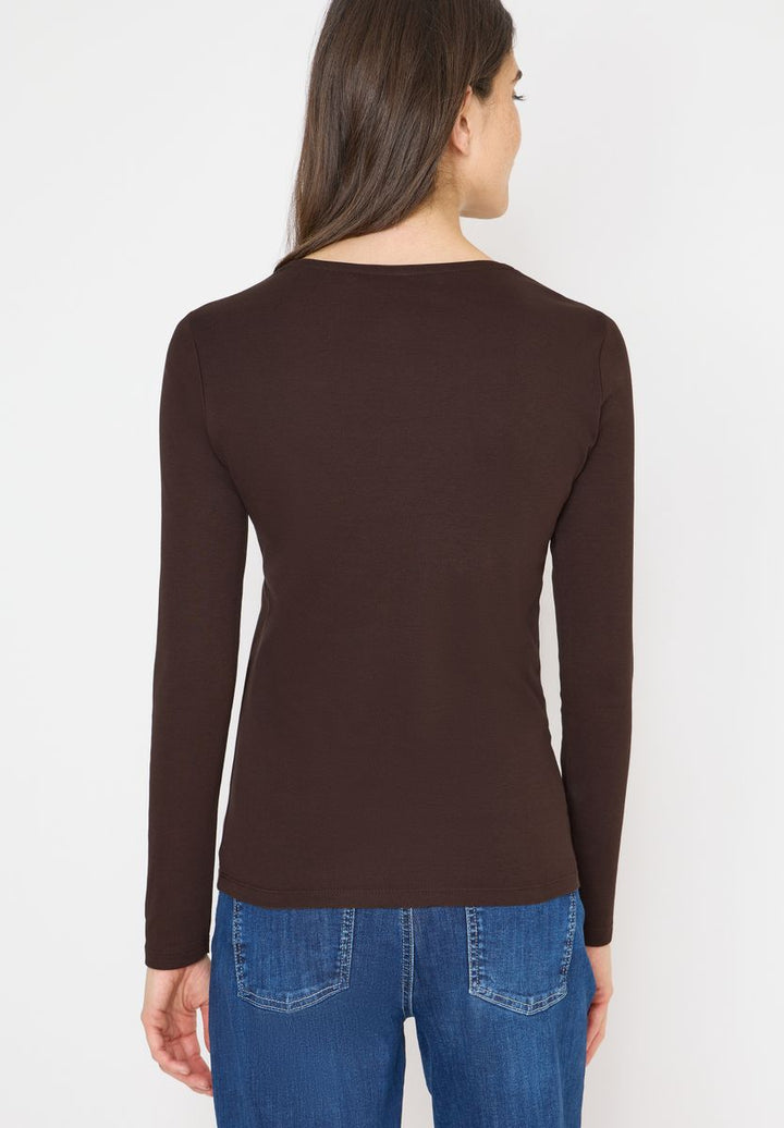Basic Langarmshirt