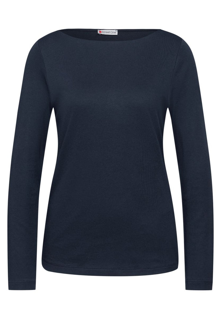 Basic Langarmshirt