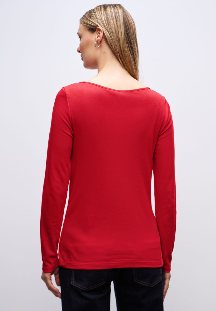 Basic Langarmshirt