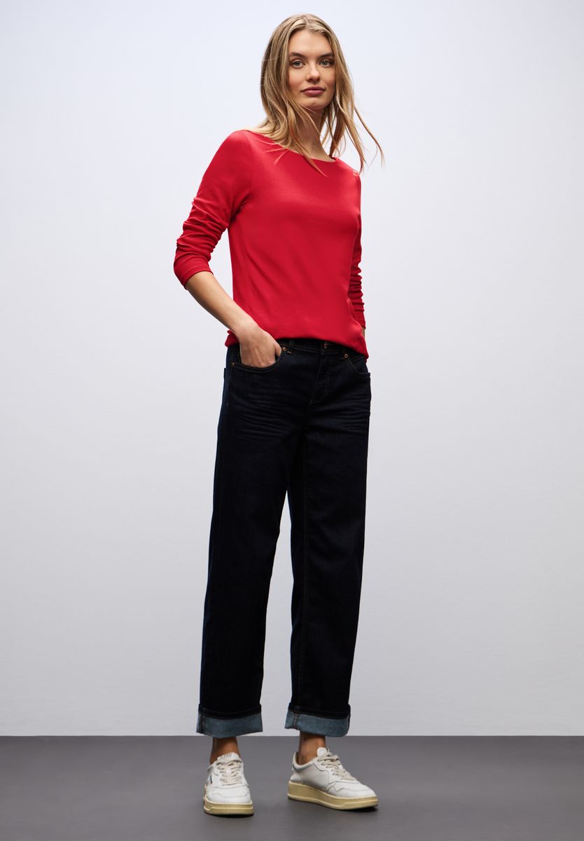 Basic Langarmshirt