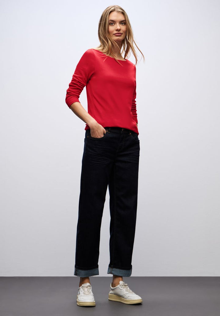 Basic Langarmshirt