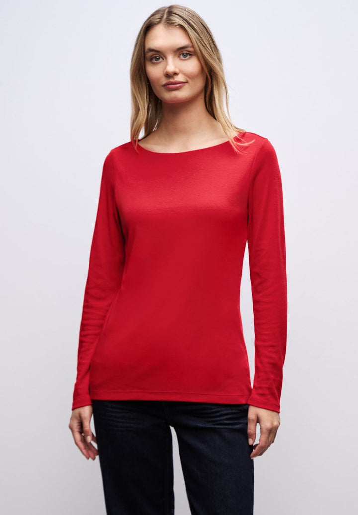 Basic Langarmshirt