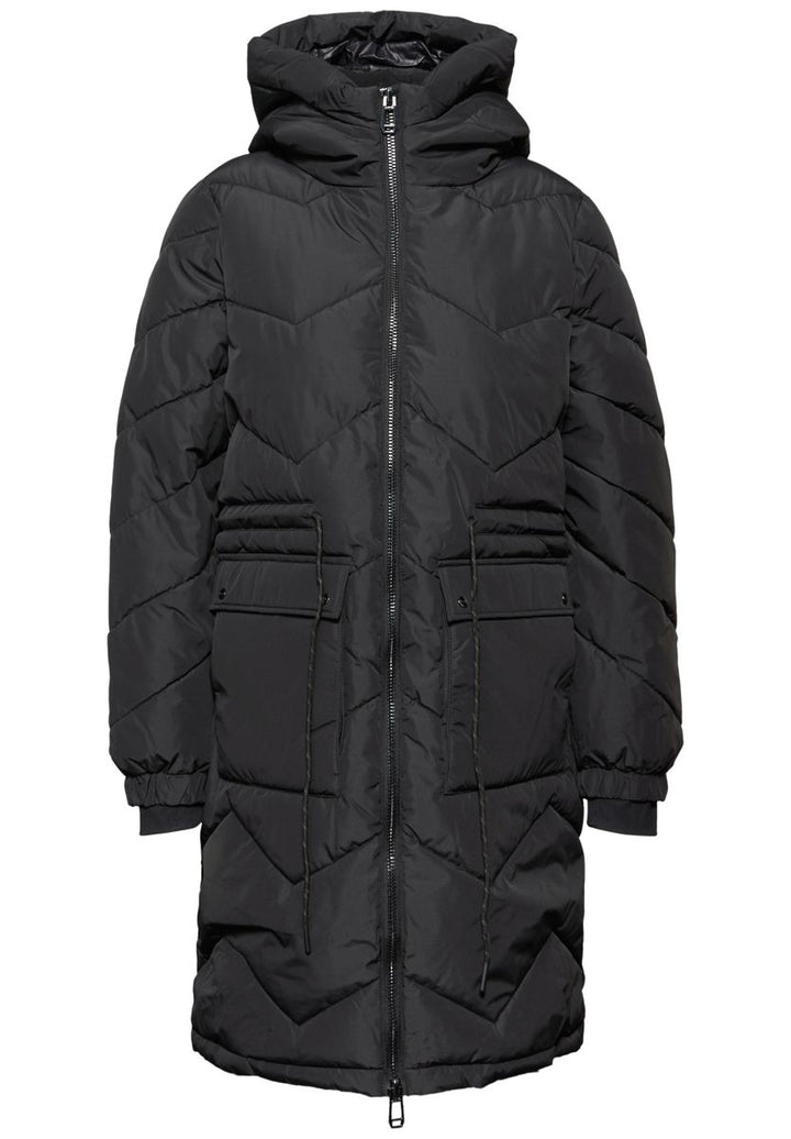 Lange Steppjacke