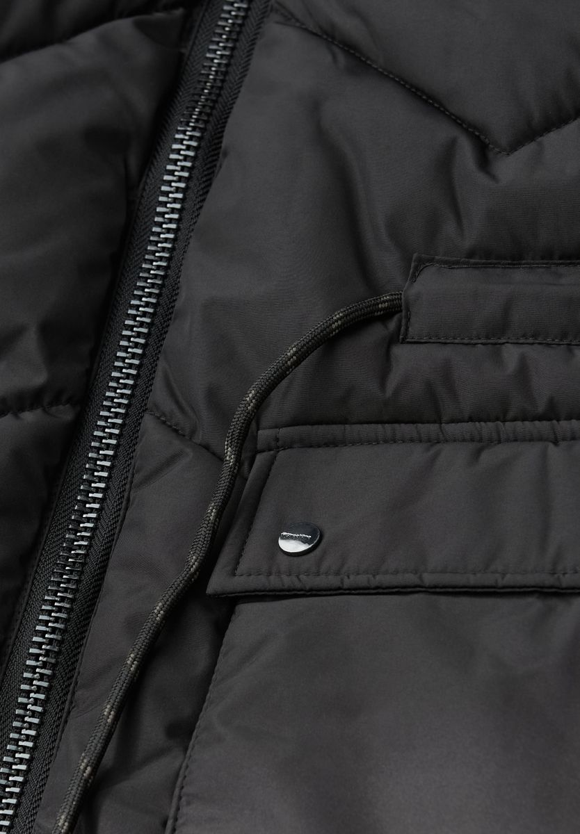 Lange Steppjacke