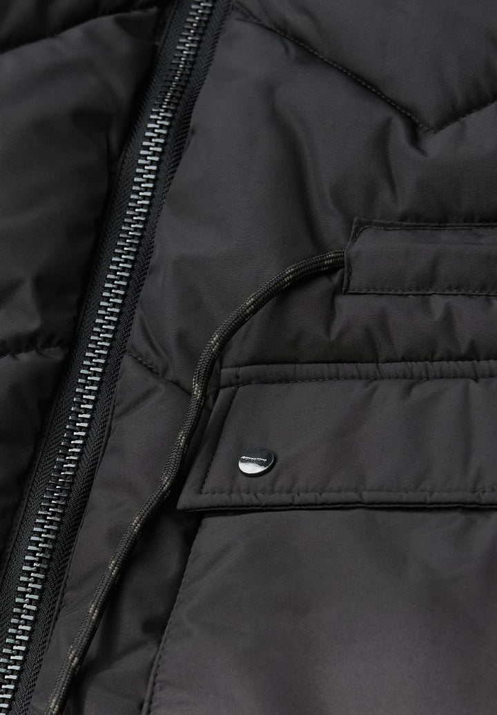 Lange Steppjacke