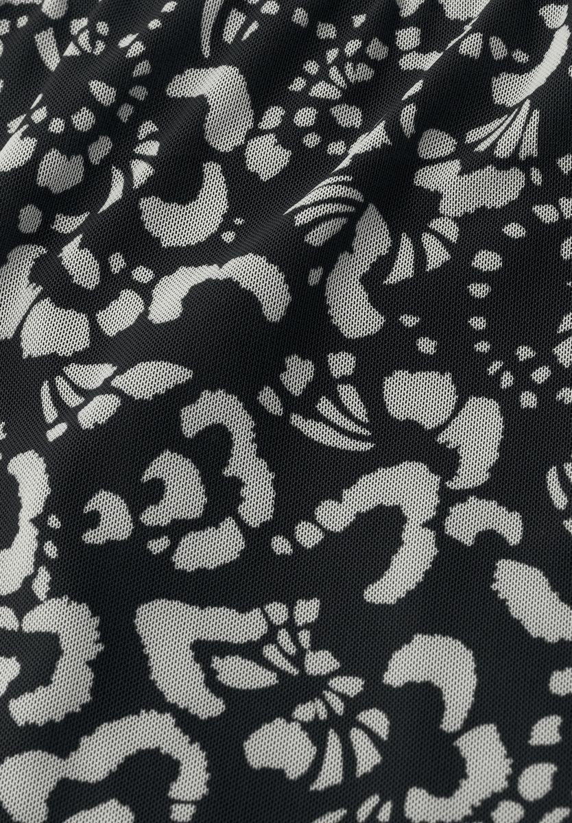 Gemusterter Mesh-Rock