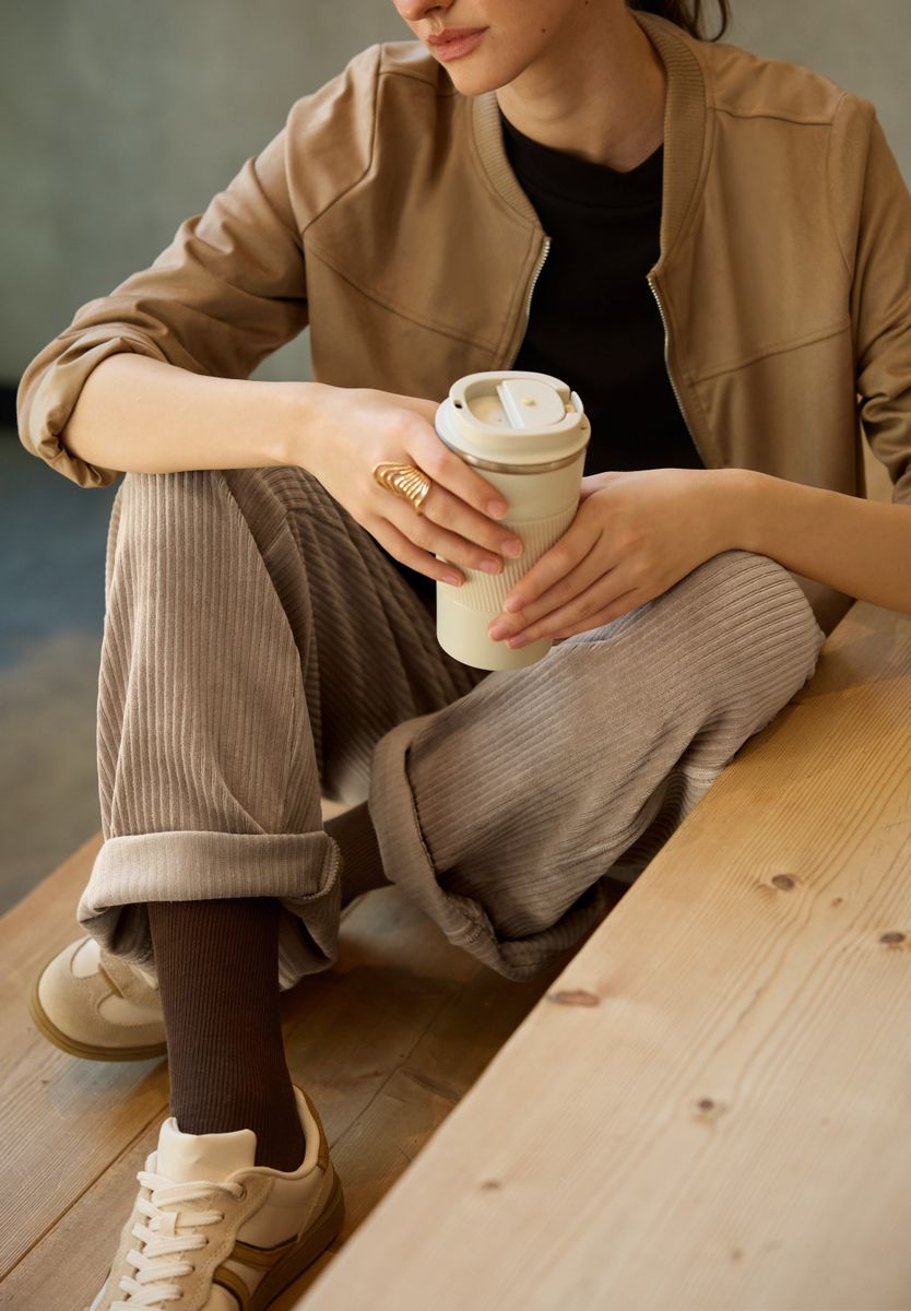 Straight Leg Cordhose