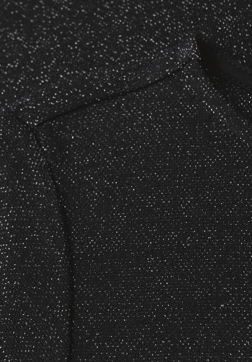 Glitzerndes Langarmshirt
