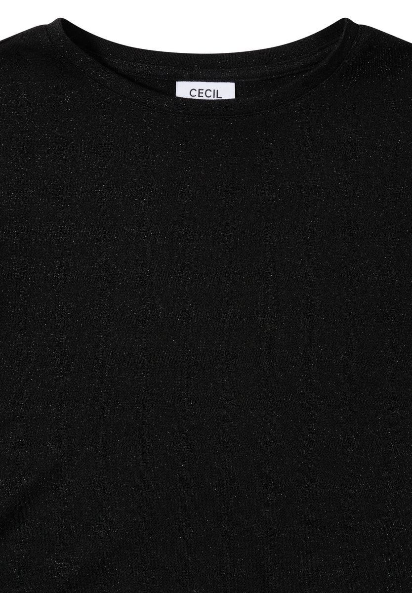 Glitzerndes Jersey Shirt