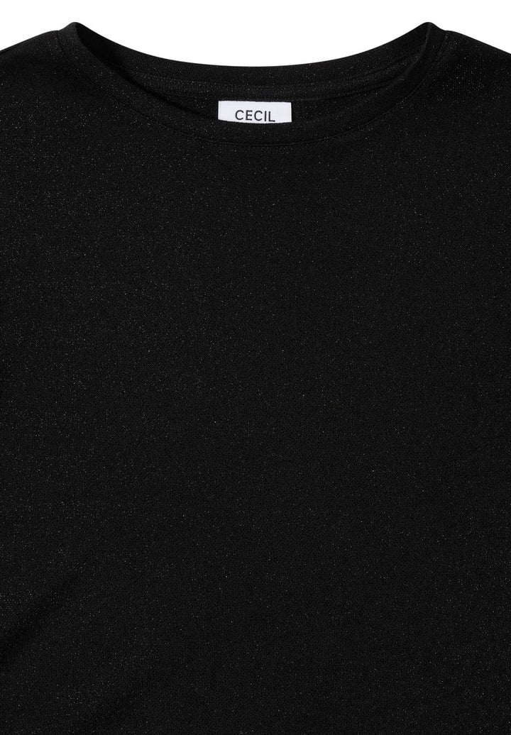 Glitzerndes Jersey Shirt