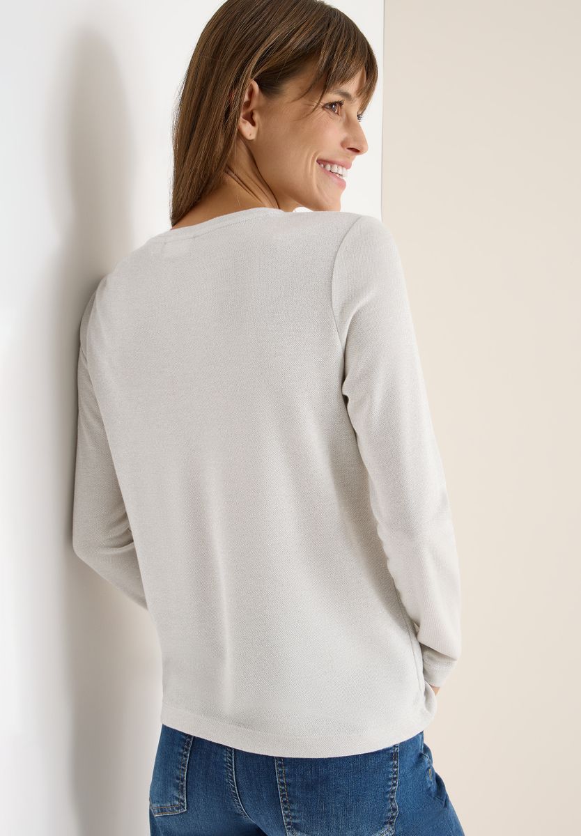 Glitzerndes Jersey Shirt