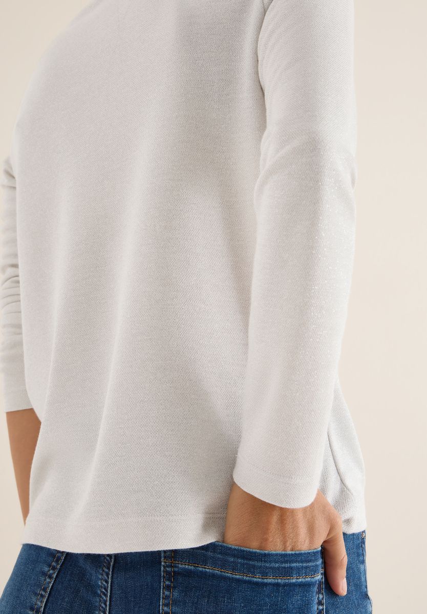 Glitzerndes Jersey Shirt