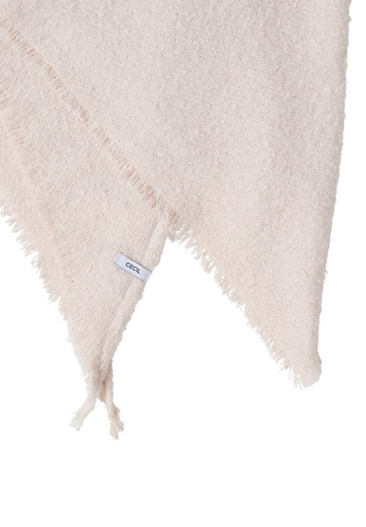Bouclé Dreieckstuch