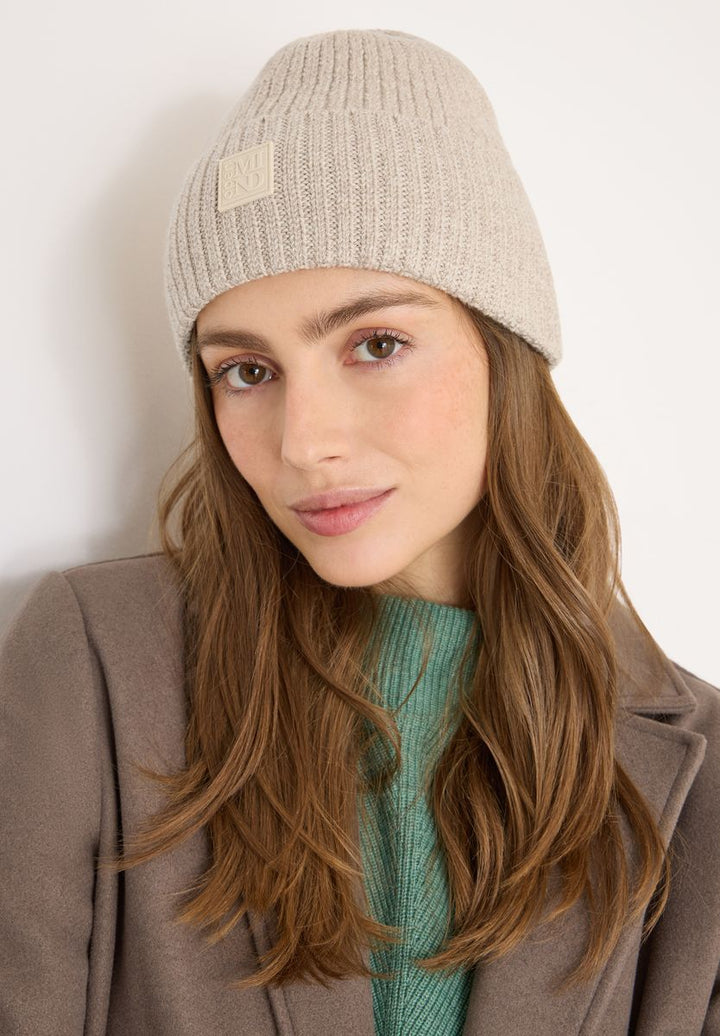 Beanie in Unifarbe