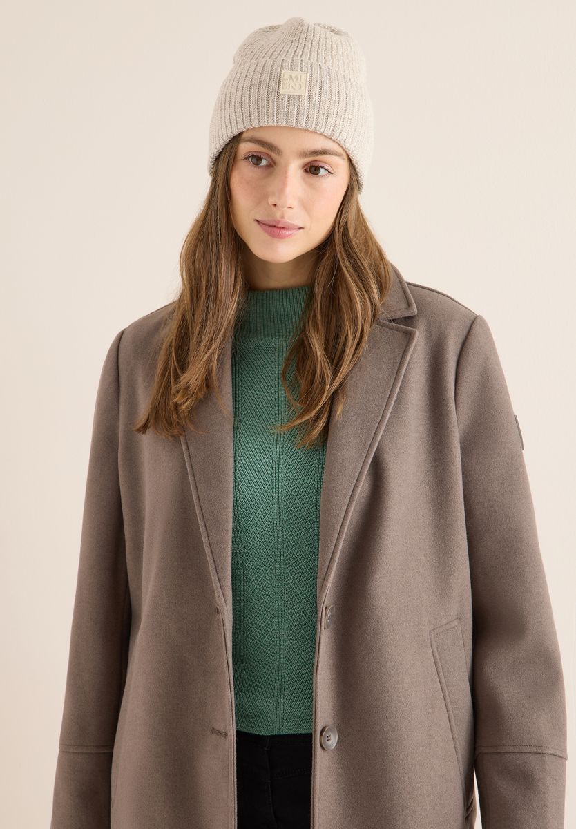 Beanie in Unifarbe