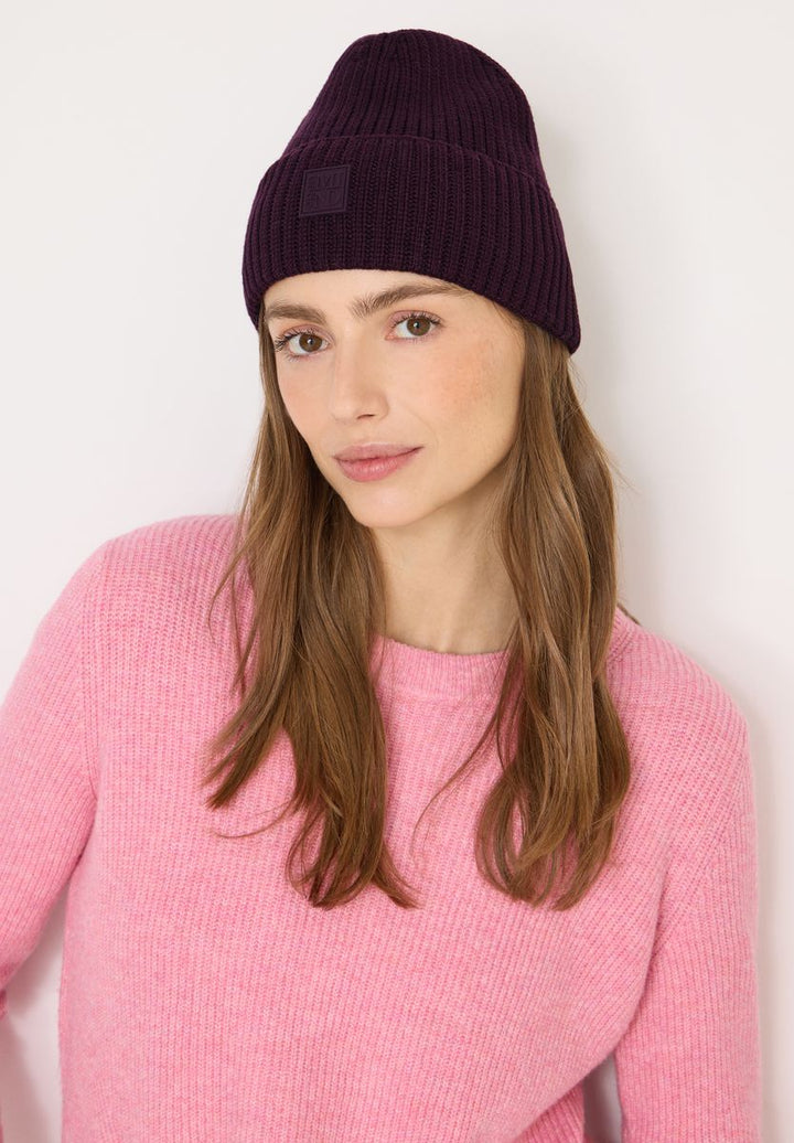 Beanie in Unifarbe