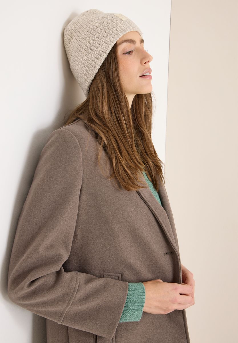 Beanie in Unifarbe