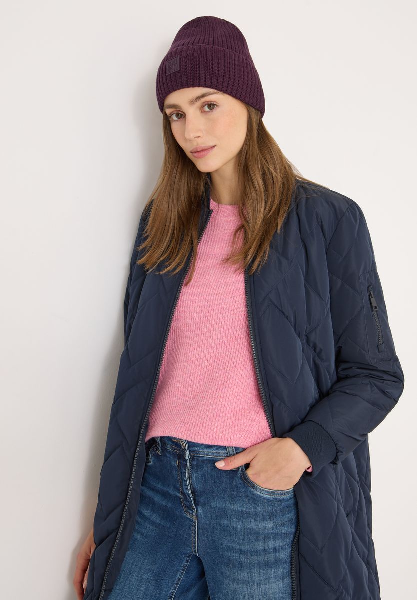 Beanie in Unifarbe