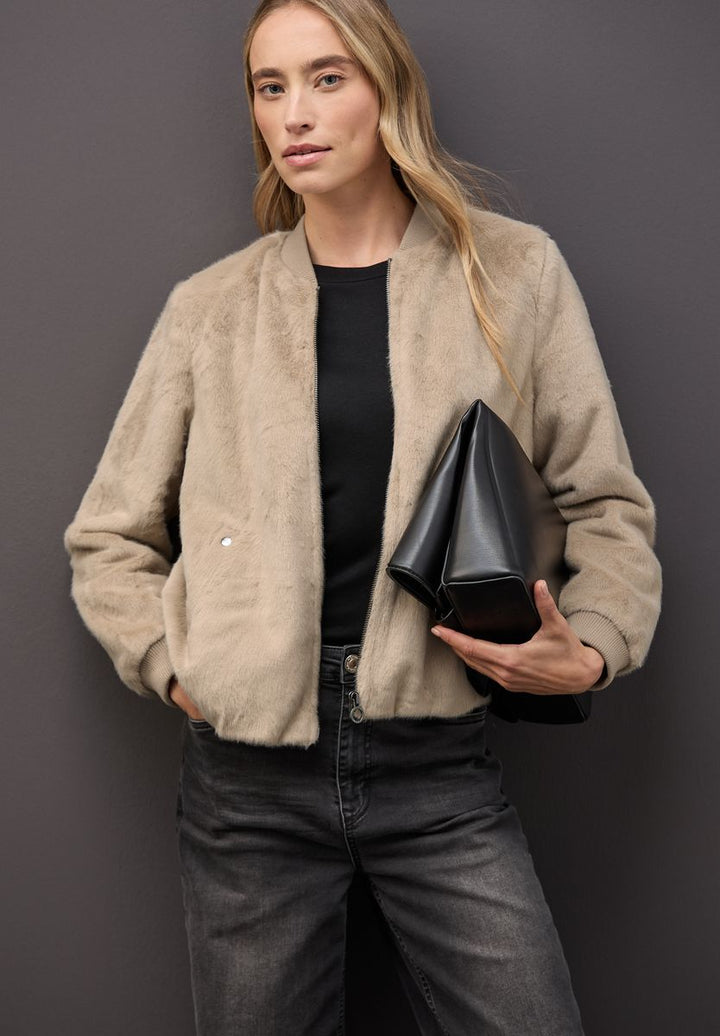 Fake Fur Blouson