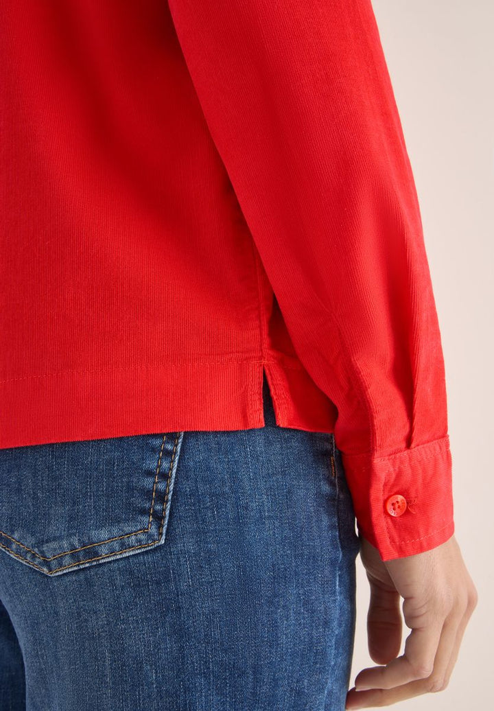 Cord Hemdbluse
