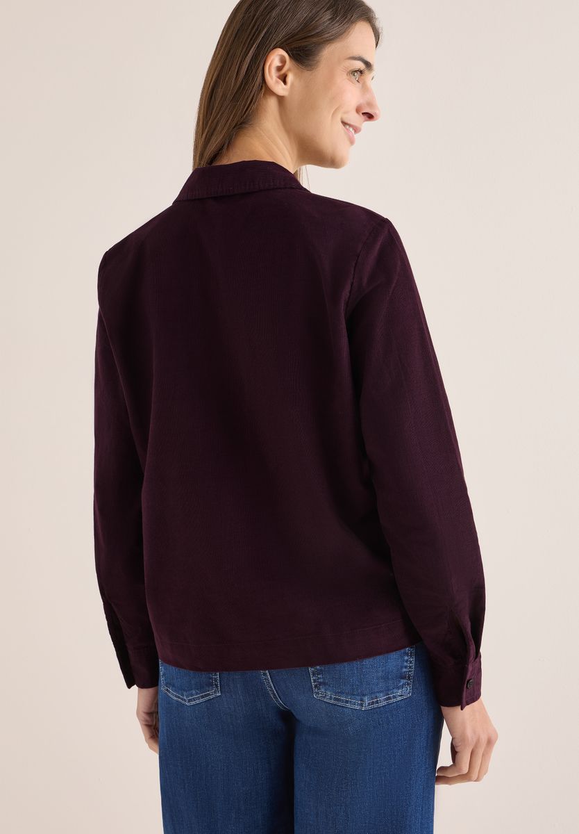 Cord Hemdbluse