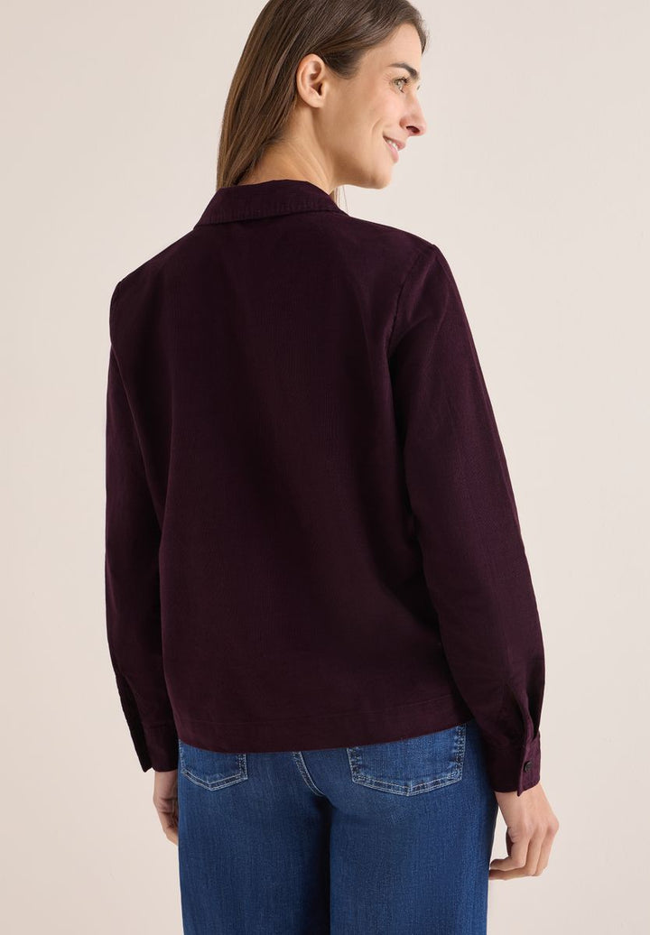 Cord Hemdbluse