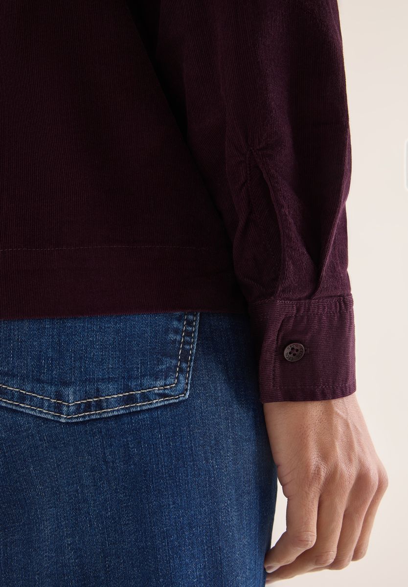 Cord Hemdbluse