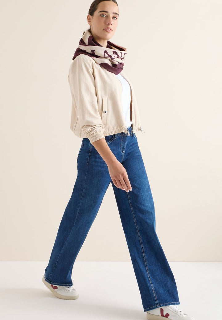 Gemusterter Print Loop Schal