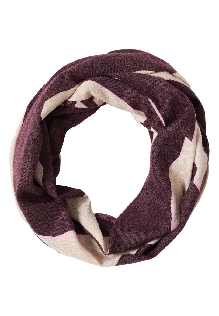 Gemusterter Print Loop Schal