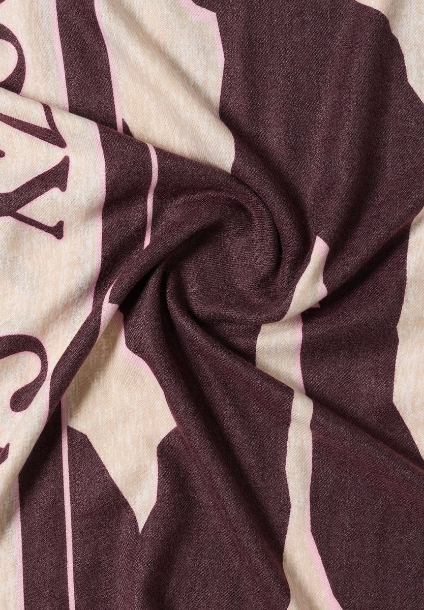 Gemusterter Print Loop Schal