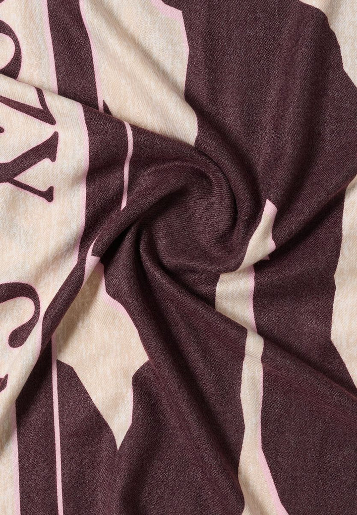 Gemusterter Print Loop Schal