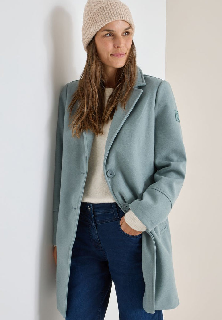 Strickmütze mit Struktur