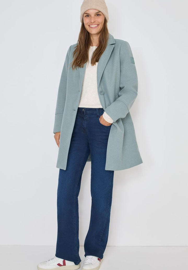 Strickmütze mit Struktur