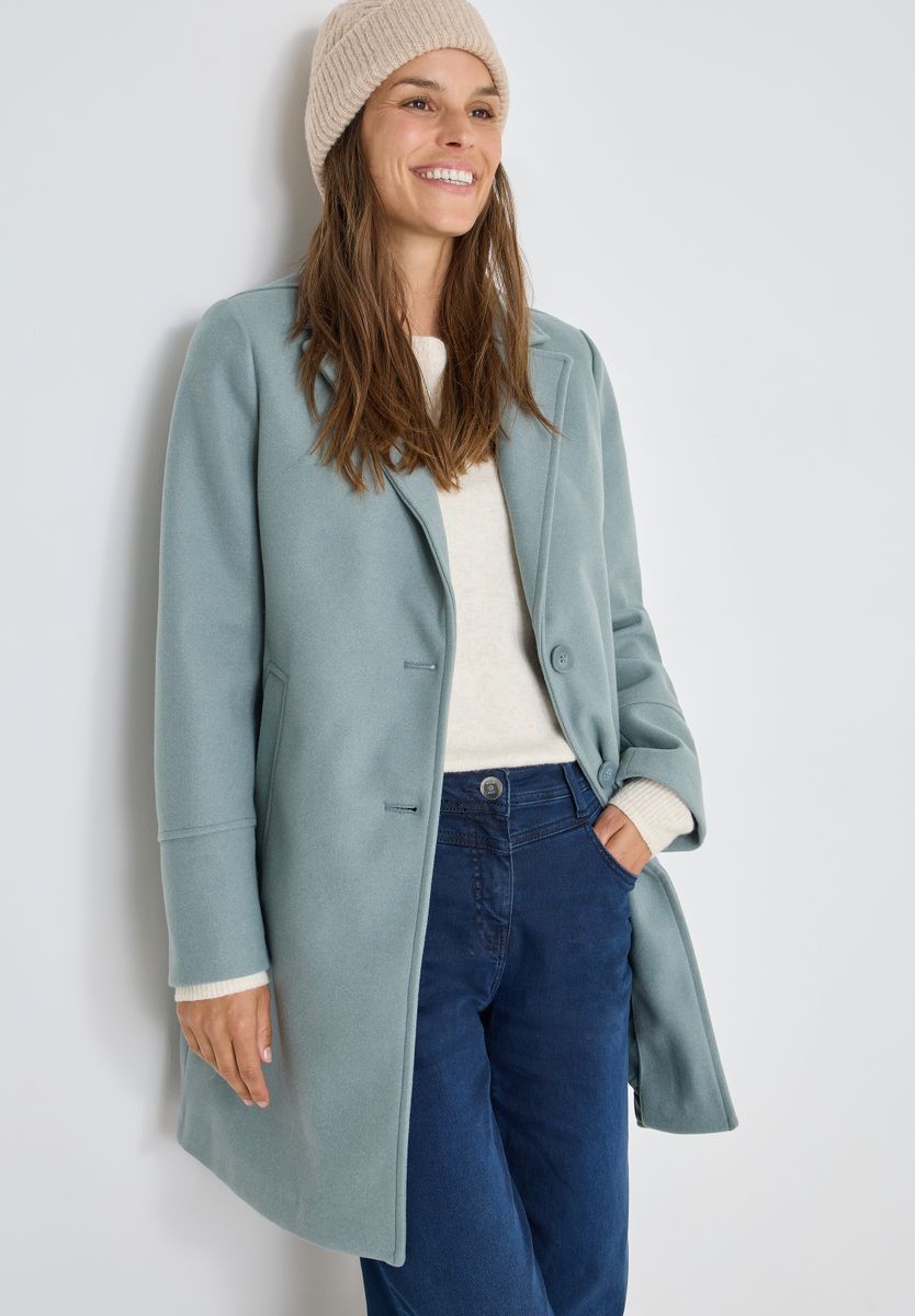 Strickmütze mit Struktur