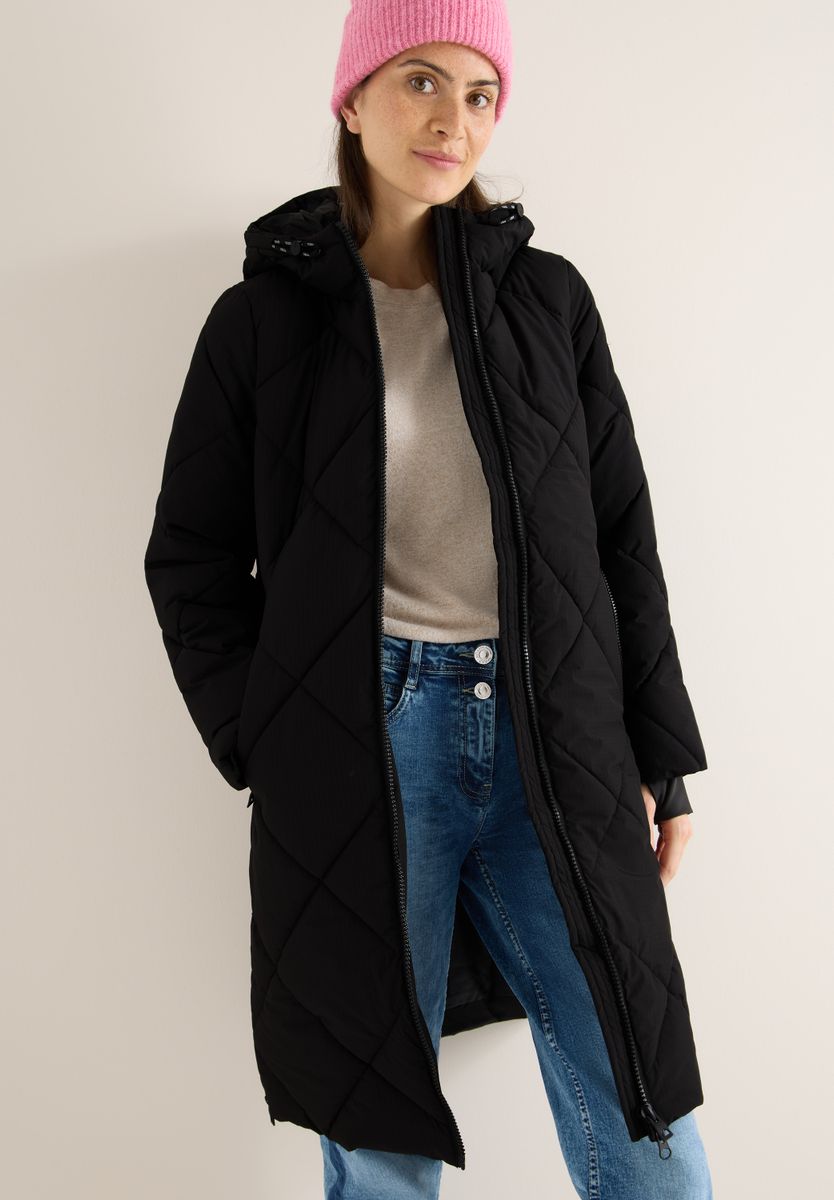 Mantel mit Rucksack Strings