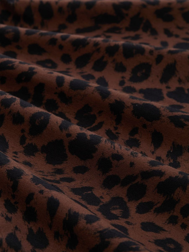 Slim Fit Langarmshirt mit Muster