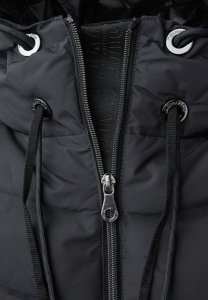 Mantel mit geklebten Nähten