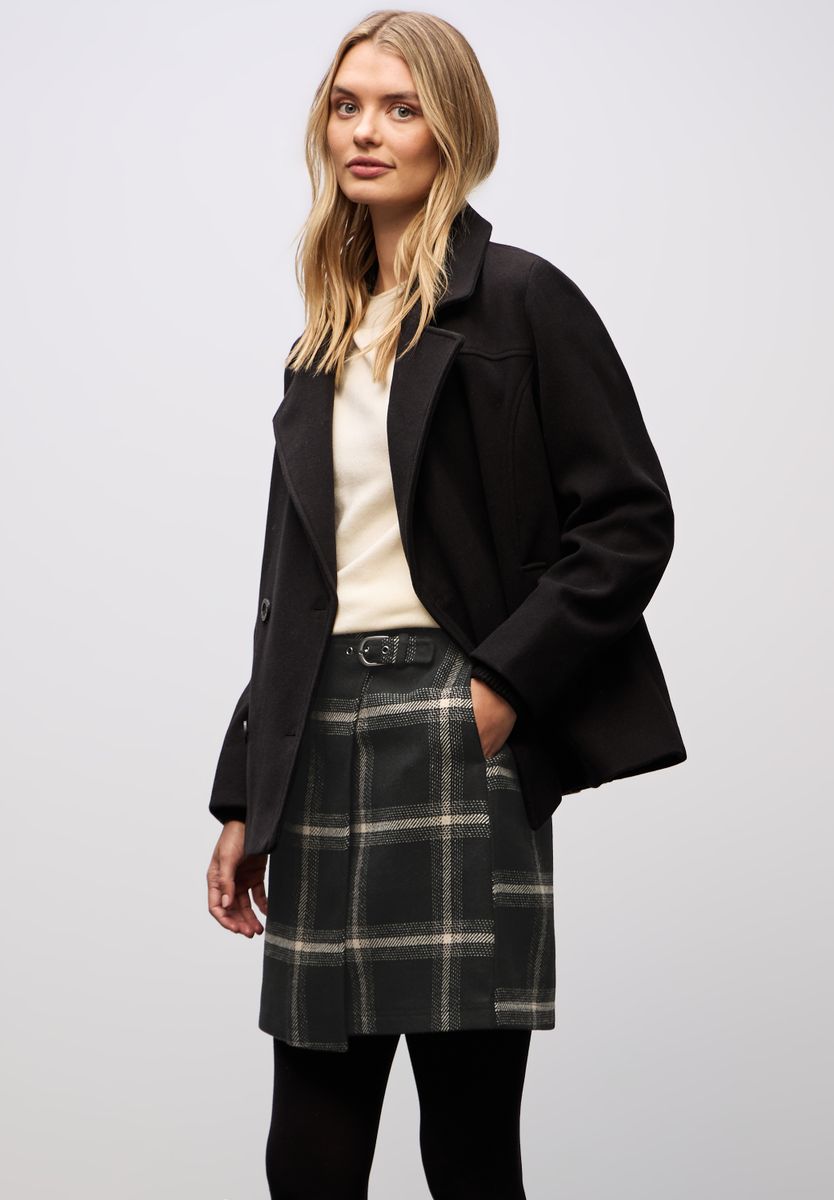 Karo-Rock in Wickeloptik