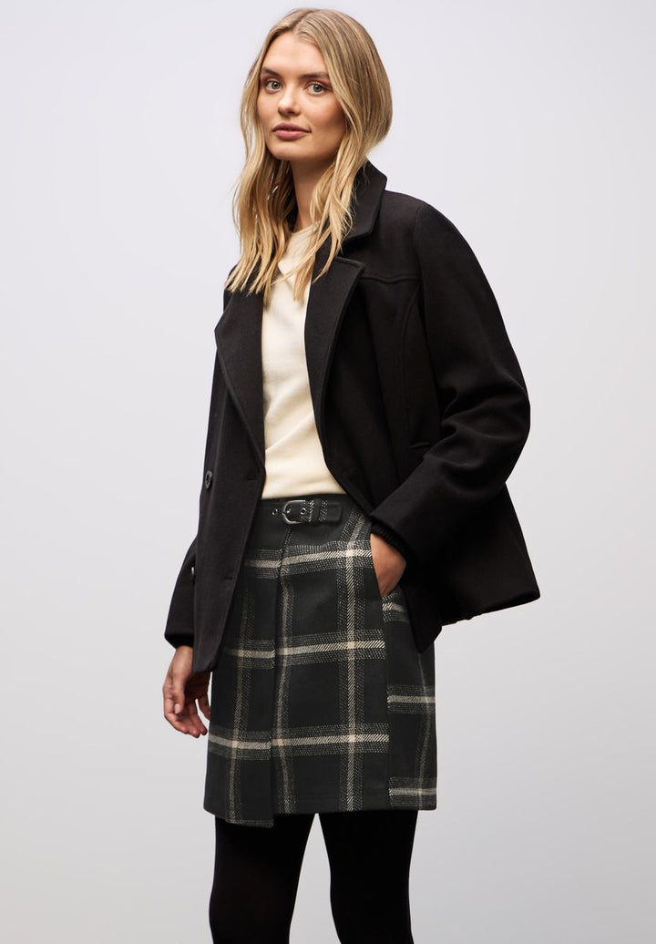 Karo-Rock in Wickeloptik