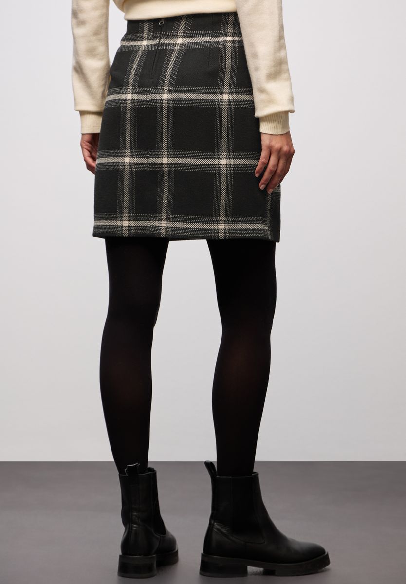 Karo-Rock in Wickeloptik