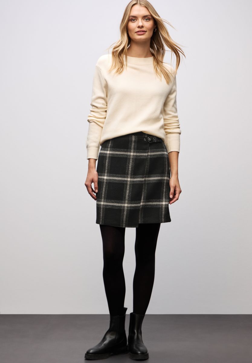 Karo-Rock in Wickeloptik