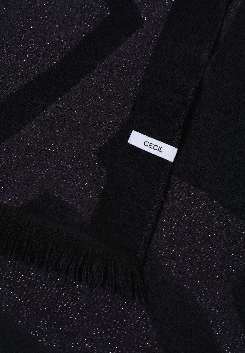 Schal mit Glitzerdetails