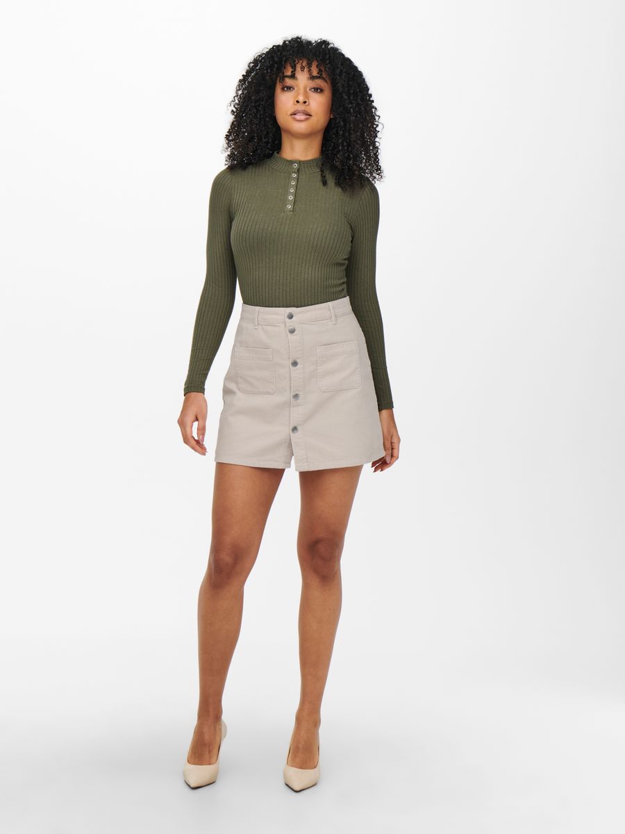 JDYSHIRAZ CORDUROY SKIRT PNT NOOS
