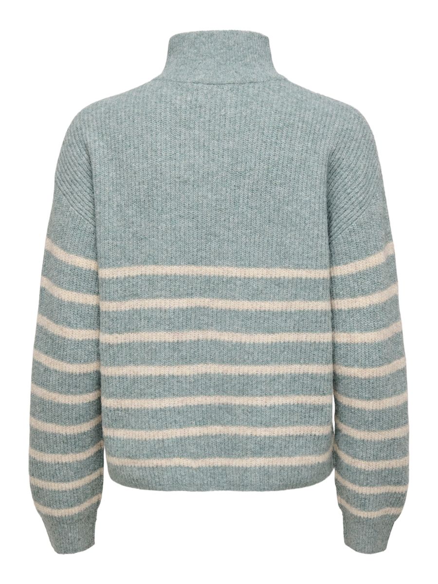 ONLTOKYO L/S ZIP PULLOVER KNT NOOS