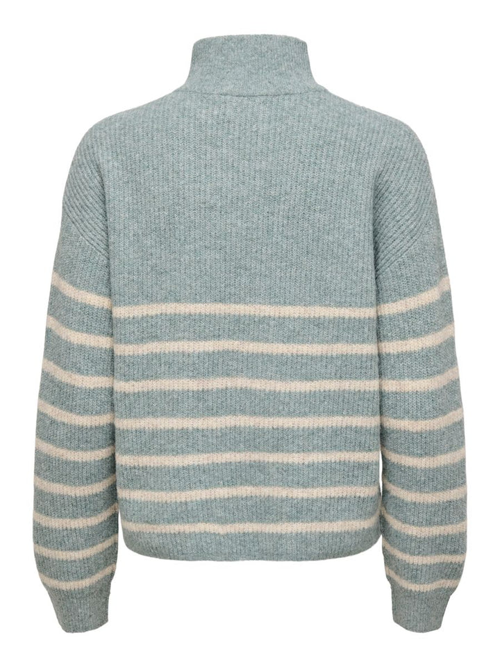 ONLTOKYO L/S ZIP PULLOVER KNT NOOS