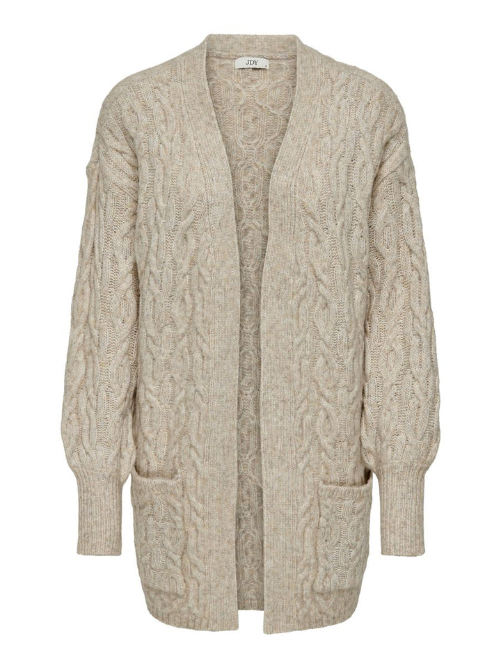 JDYBLISS LS OPEN LONG CABLE CARDIGAN KNT