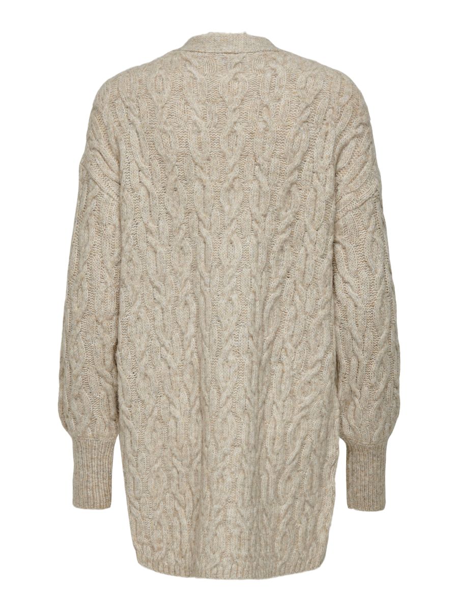 JDYBLISS LS OPEN LONG CABLE CARDIGAN KNT