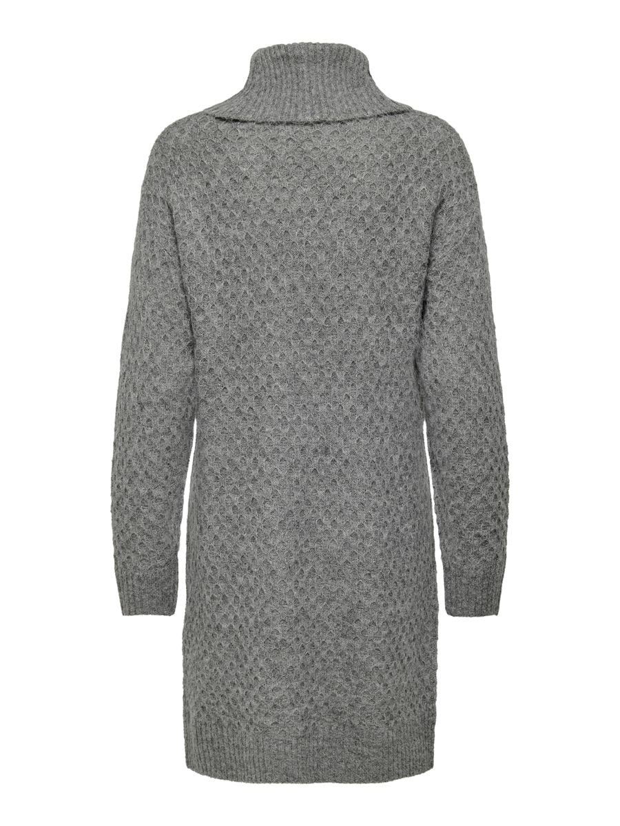 JDYBIGUM L/S COWL NECK DRESS KNT