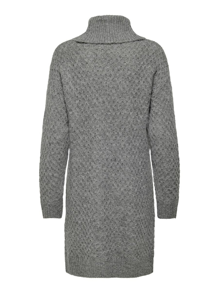 JDYBIGUM L/S COWL NECK DRESS KNT