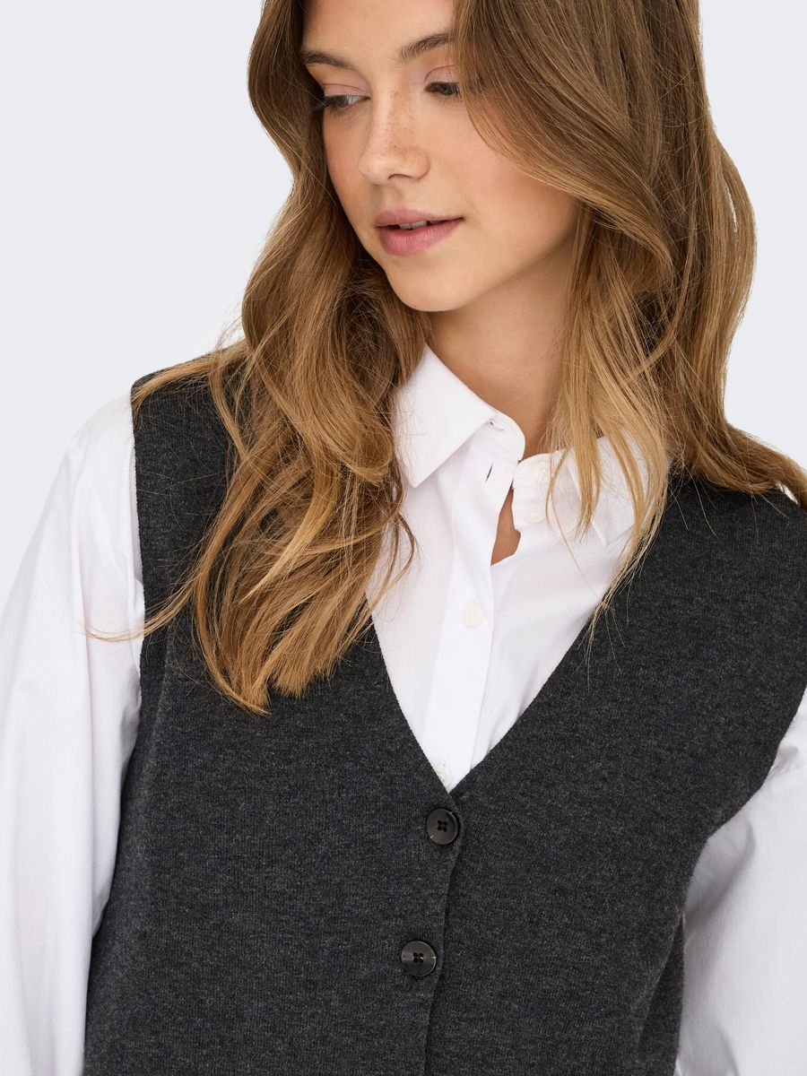 ONLBILLIE SL VEST CC KNT